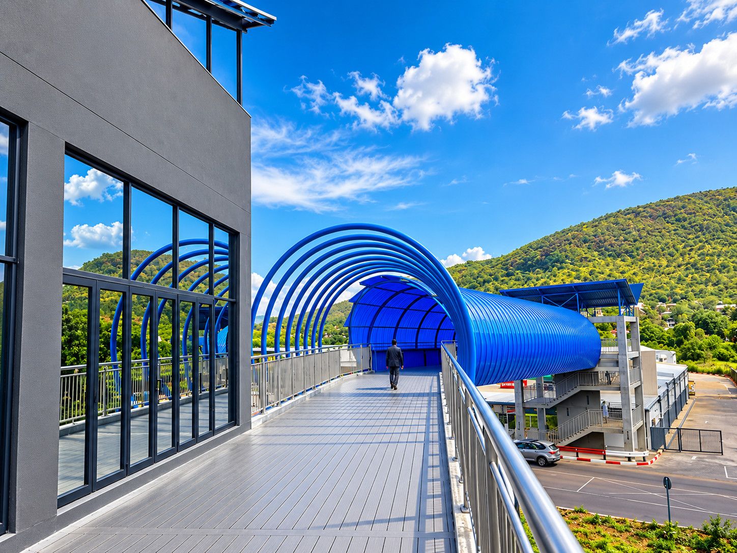 Lobatse Pedestrian Bridge in the BR Properties Rail & Infrastructure portfolio